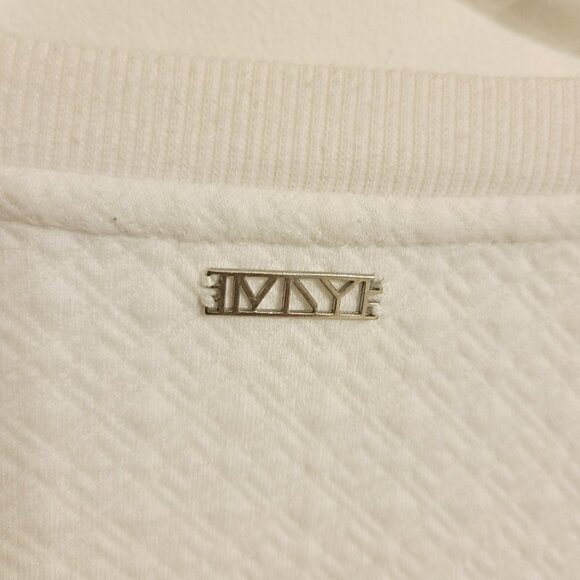 Marc NY Performance | Women's C'est La Vie Novelty Cream Sweatshirt (Size 2X) - Picture 12 of 13